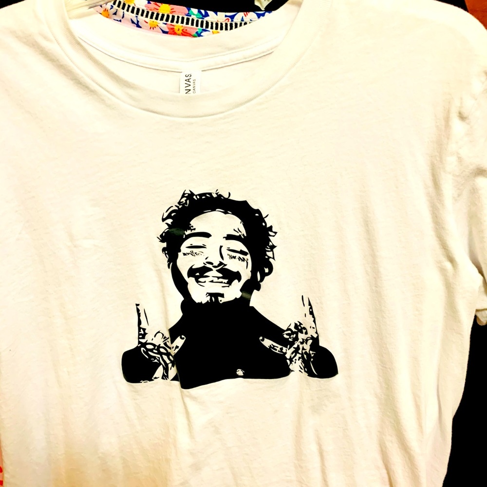 Post Malone Bella canvas tshirt large